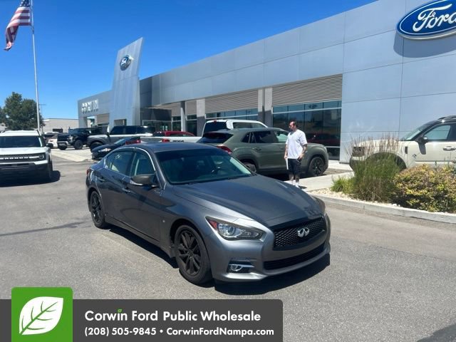 Used 2015 INFINITI Q50 Premium w/ Navigation Package RWD 360° Tour