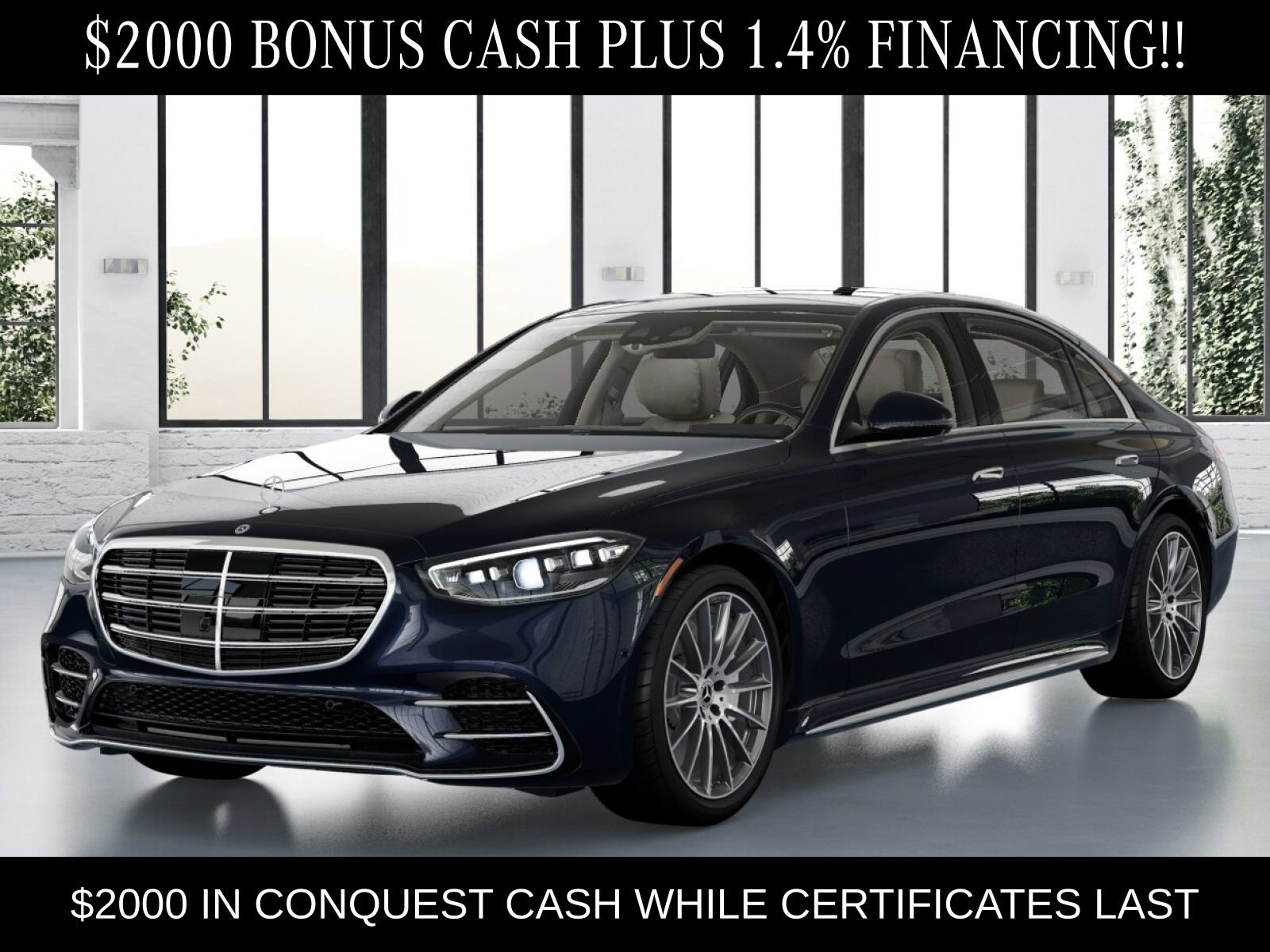 New 2026 Mercedes-Benz S 500 4MATIC