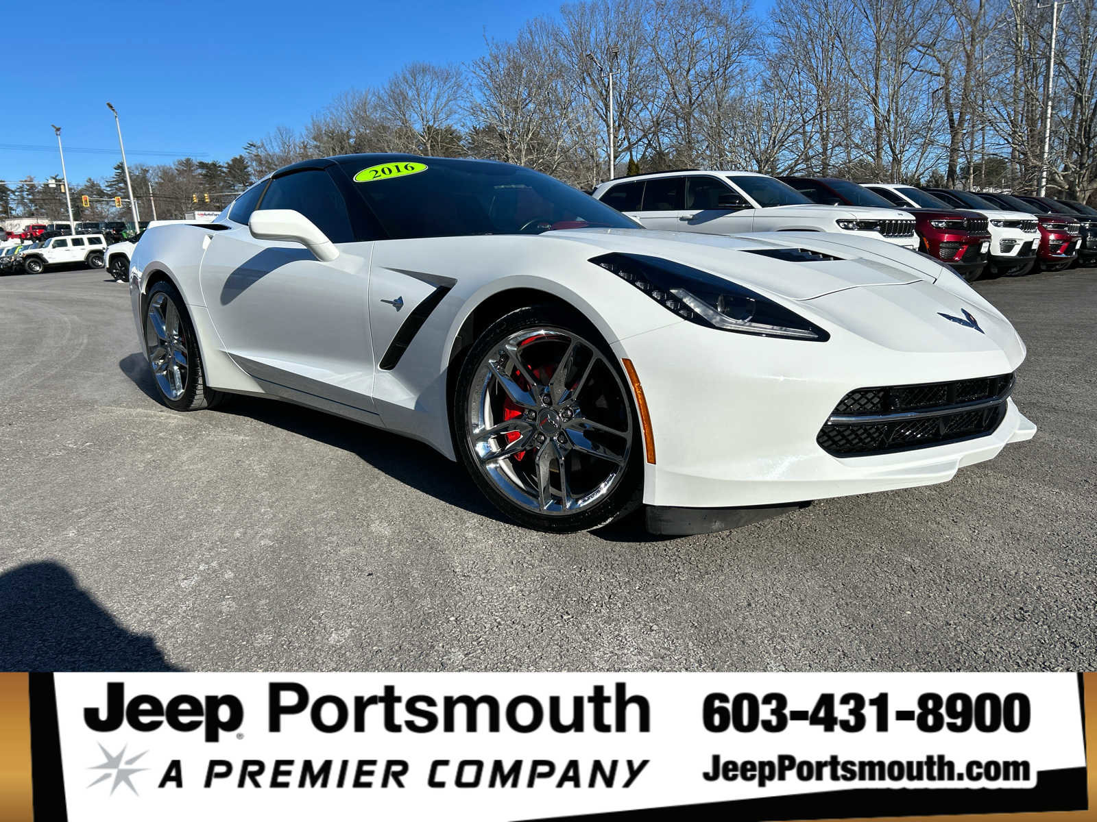 Used 2016 Chevrolet Corvette Stingray Coupe w/ 3LT Preferred Equipment Group