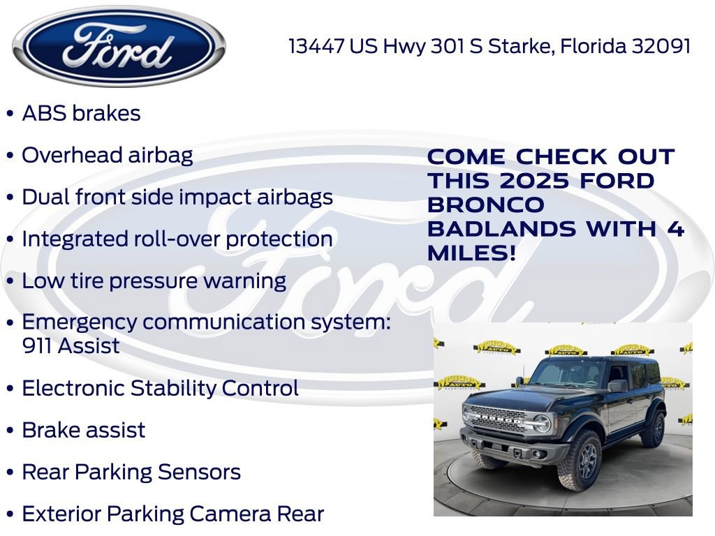 New 2025 Ford Bronco Badlands image 30