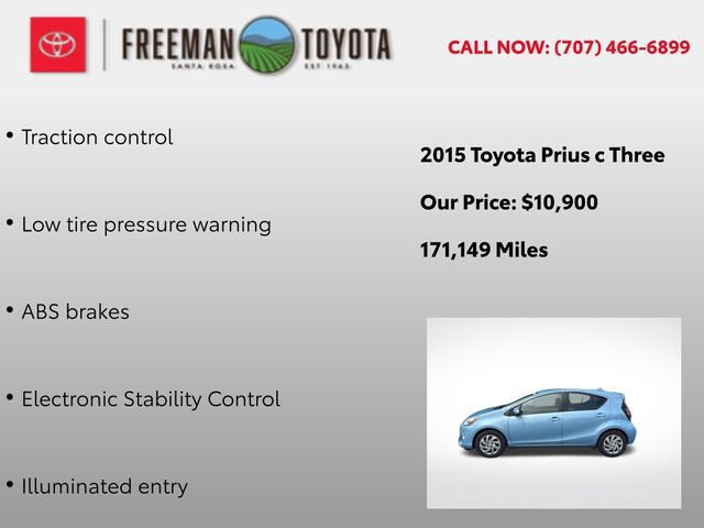 Used 2015 Toyota Prius C Three FWD image 9