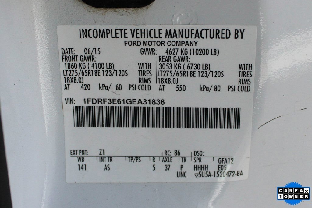 Used 2016 Ford F350 XL w/ XL Value Package RWD image 37