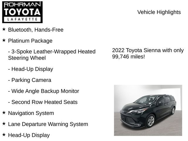 Used 2022 Toyota Sienna Platinum image 7
