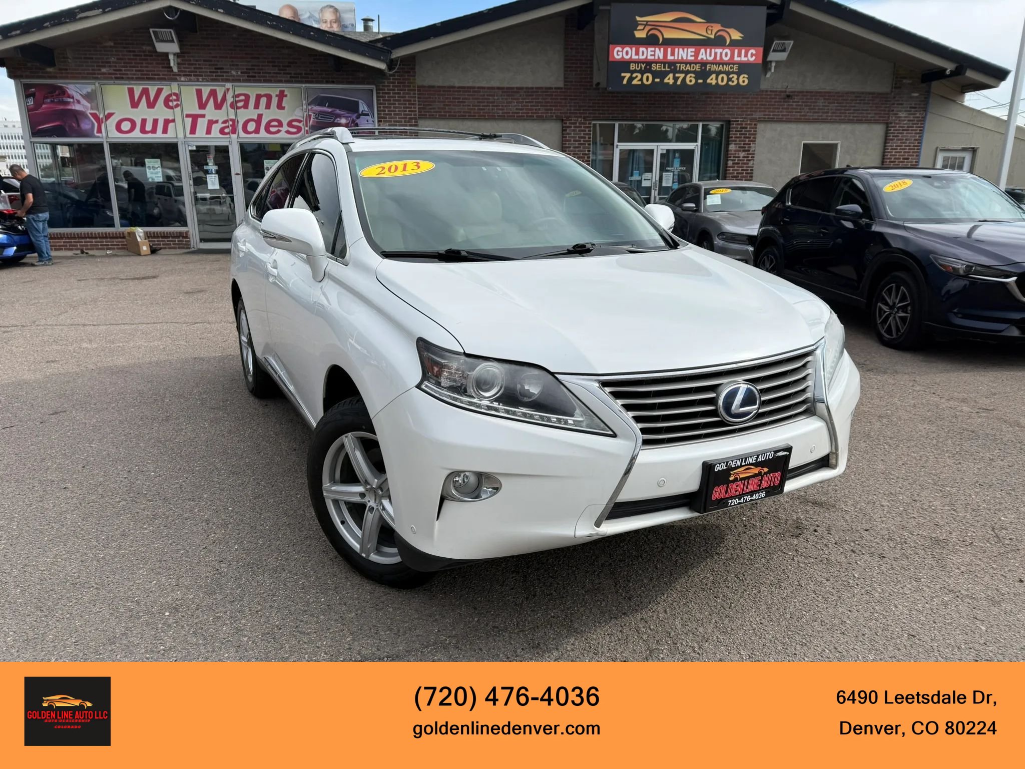 Used 2013 Lexus RX 450h AWD w/ Navigation Pkg