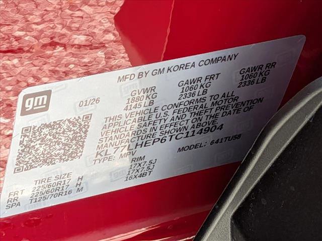 New 2026 Chevrolet Trax LT w/ Driver Confidence Package image 15