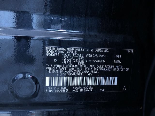 Certified 2019 Toyota RAV4 LE w/ All Weather Liner Package AWD/4WD image 33