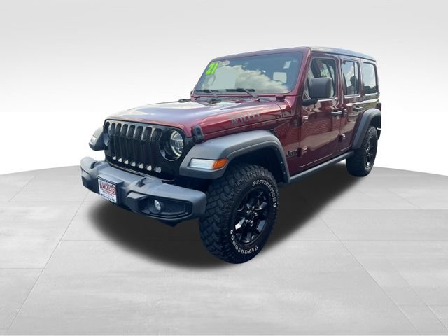 Used 2021 Jeep Wrangler Unlimited Sport AWD/4WD image 3