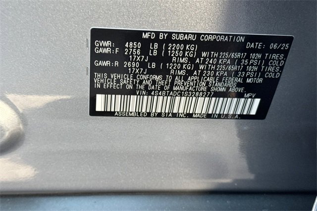 New 2025 Subaru Outback Premium image 24