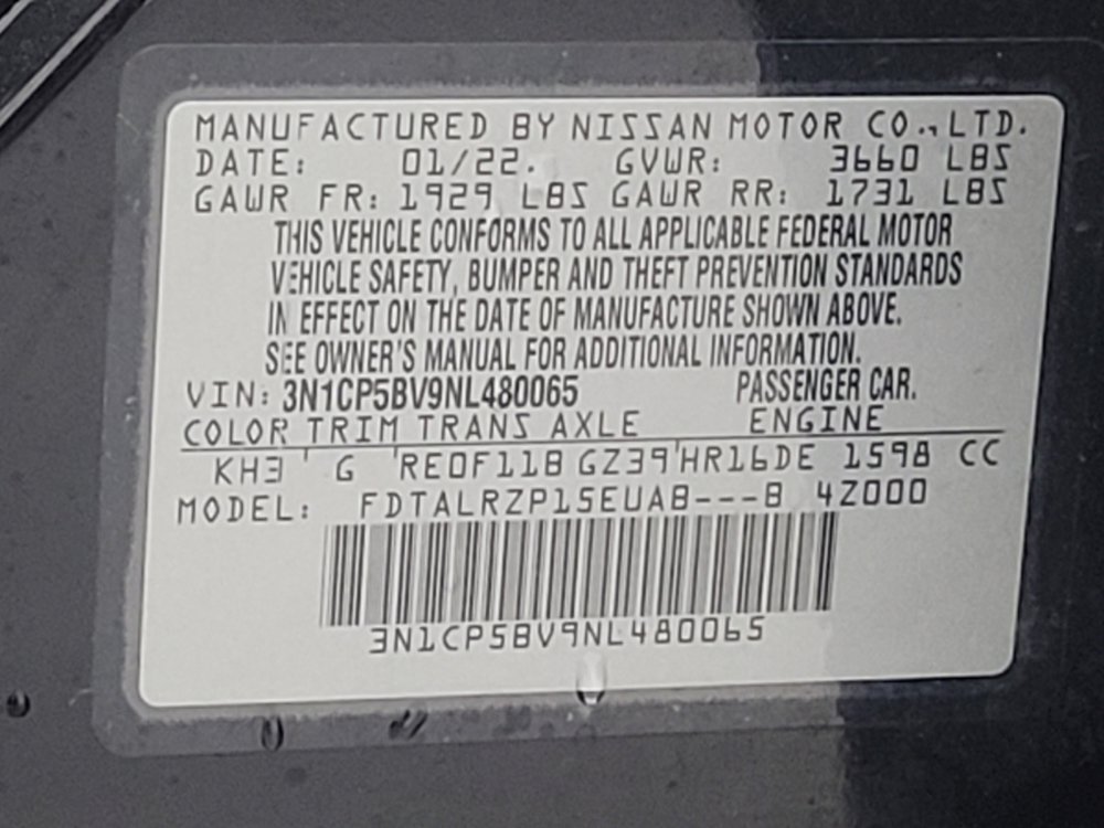 Used 2022 Nissan Kicks S FWD image 33