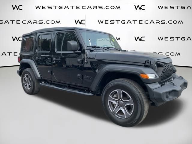 Used 2021 Jeep Wrangler Unlimited Sport video 2