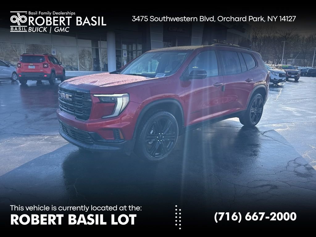 New 2026 GMC Acadia Elevation w/ Black Edition