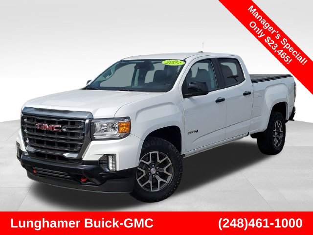Used 2021 GMC Canyon AT4 w/ Driver Alert Package AWD/4WD 360° Tour