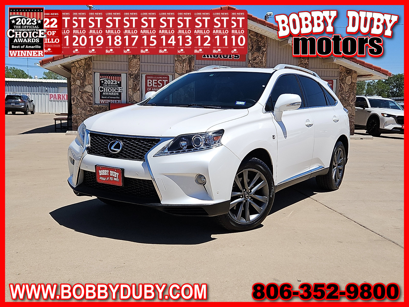Used 2013 Lexus RX 350 F Sport w/ Navigation Pkg AWD/4WD image 1
