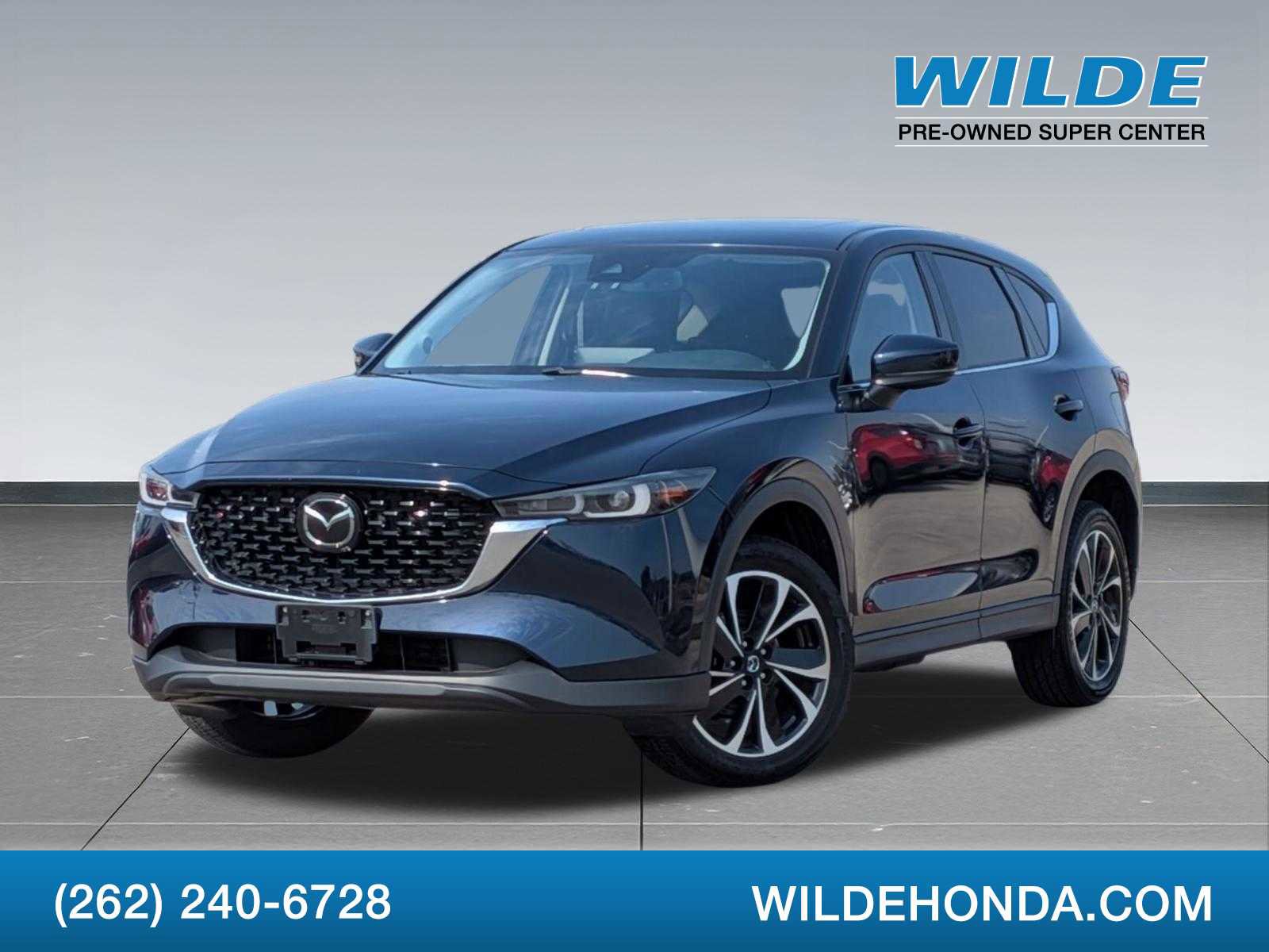 Used 2022 MAZDA CX-5 AWD 2.5 S w/ Premium Package image 1