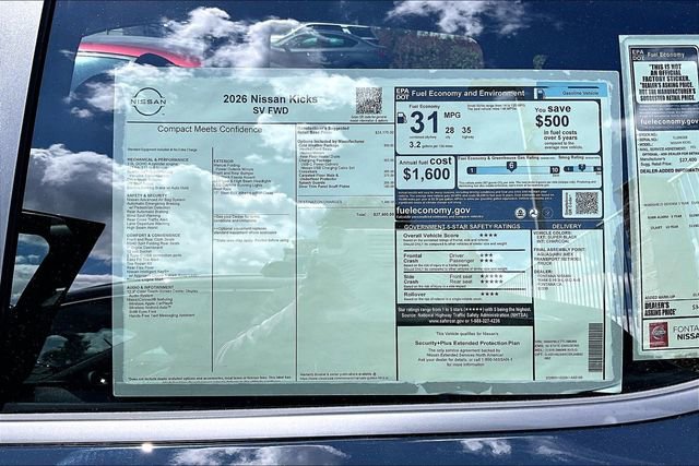 New 2026 Nissan Kicks SV image 12