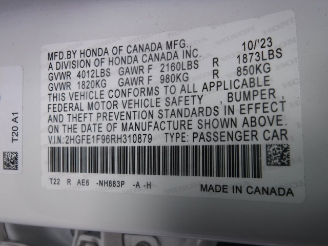 Used 2024 Honda Civic Touring image 44
