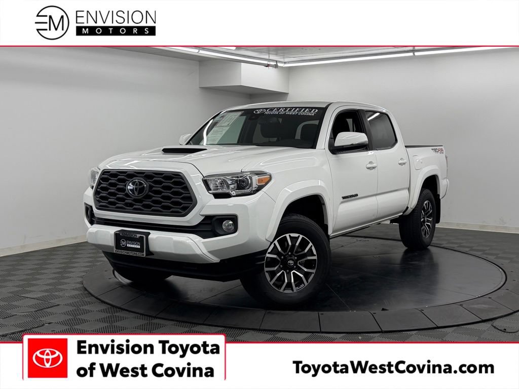 Certified 2021 Toyota Tacoma TRD Sport w/ Technology Package AWD/4WD image 1