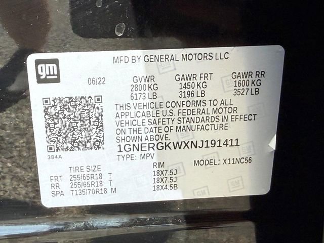 Certified 2022 Chevrolet Traverse LT image 25