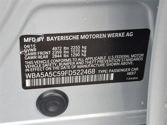 Used 2015 BMW 528i Sedan image 27