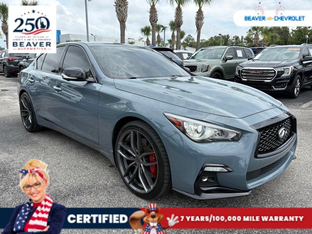 Used 2023 INFINITI Q50 Red Sport 400 AWD/4WD image 9