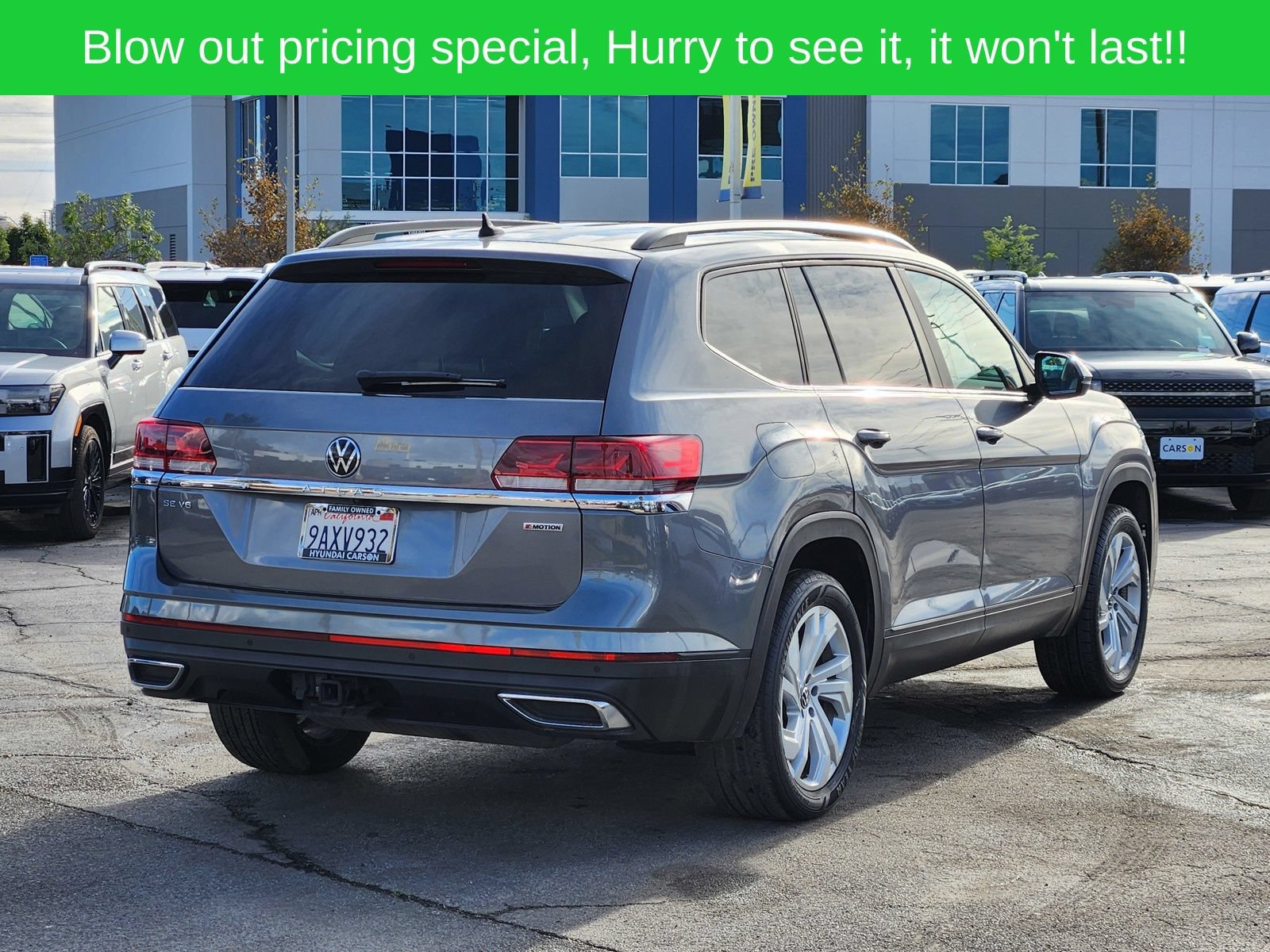 Used 2022 Volkswagen Atlas SE AWD/4WD image 7