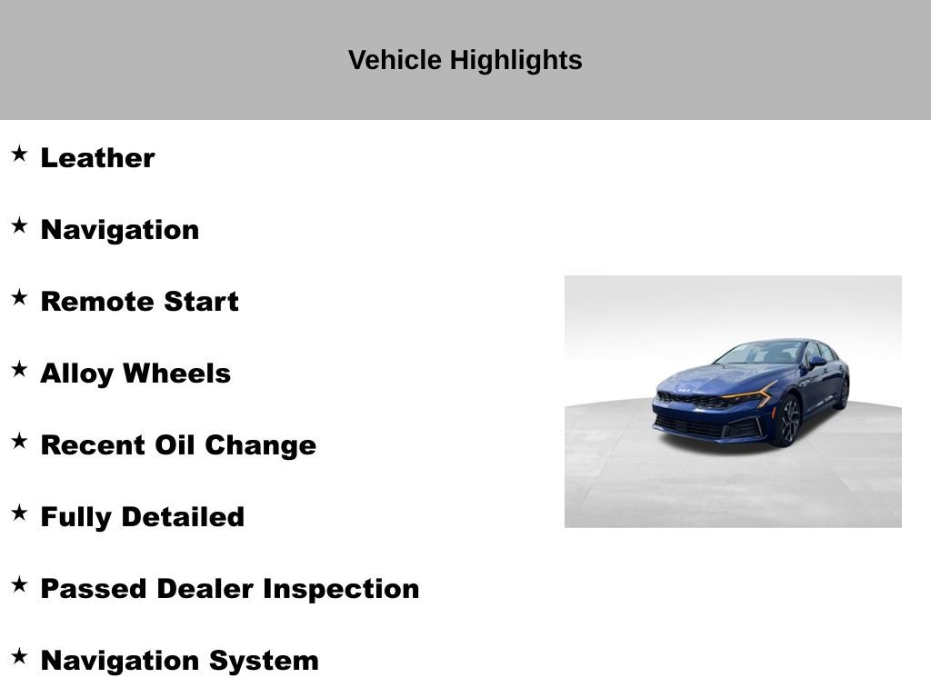 Certified 2025 Kia K5 EX image 10