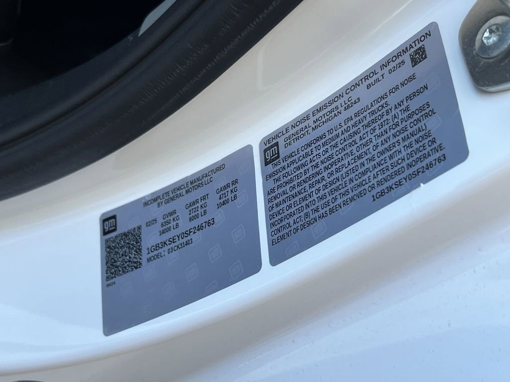 New 2025 Chevrolet Silverado 3500 W/T w/ WT Convenience Package AWD/4WD image 32