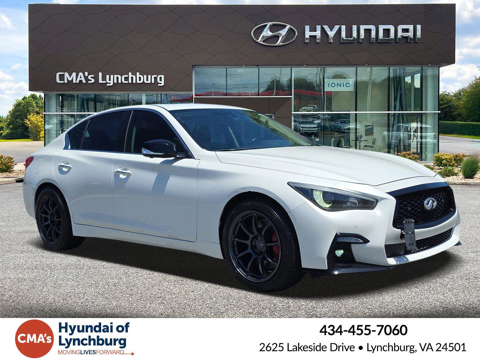 Used 2017 INFINITI Q50 Red Sport 400 AWD/4WD image 1