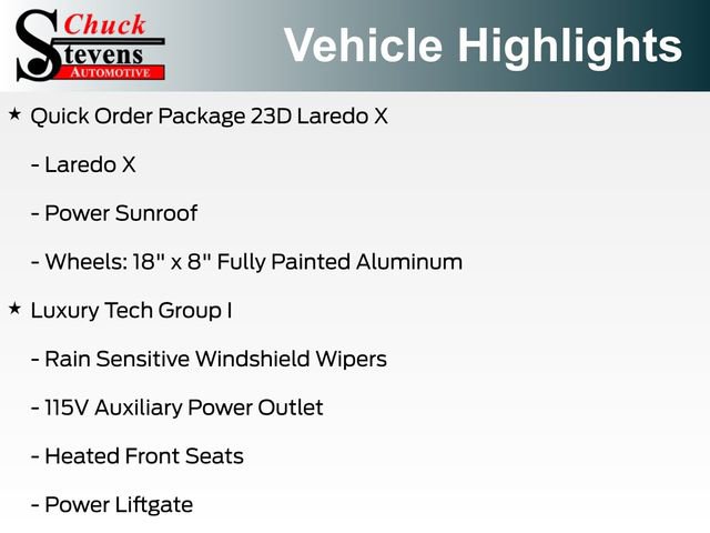 New 2025 Jeep Grand Cherokee Laredo X w/ Luxury Tech Group I image 10