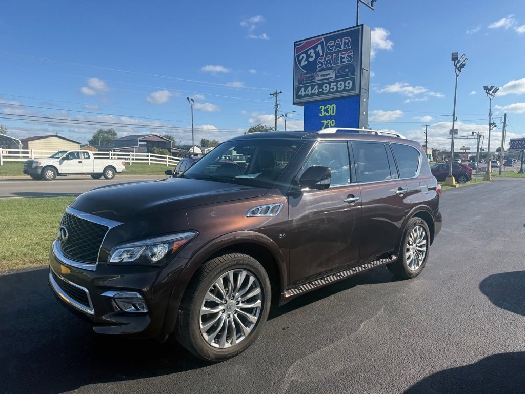 Used 2017 INFINITI QX80 4WD w/ Driver Assistance Package image 7