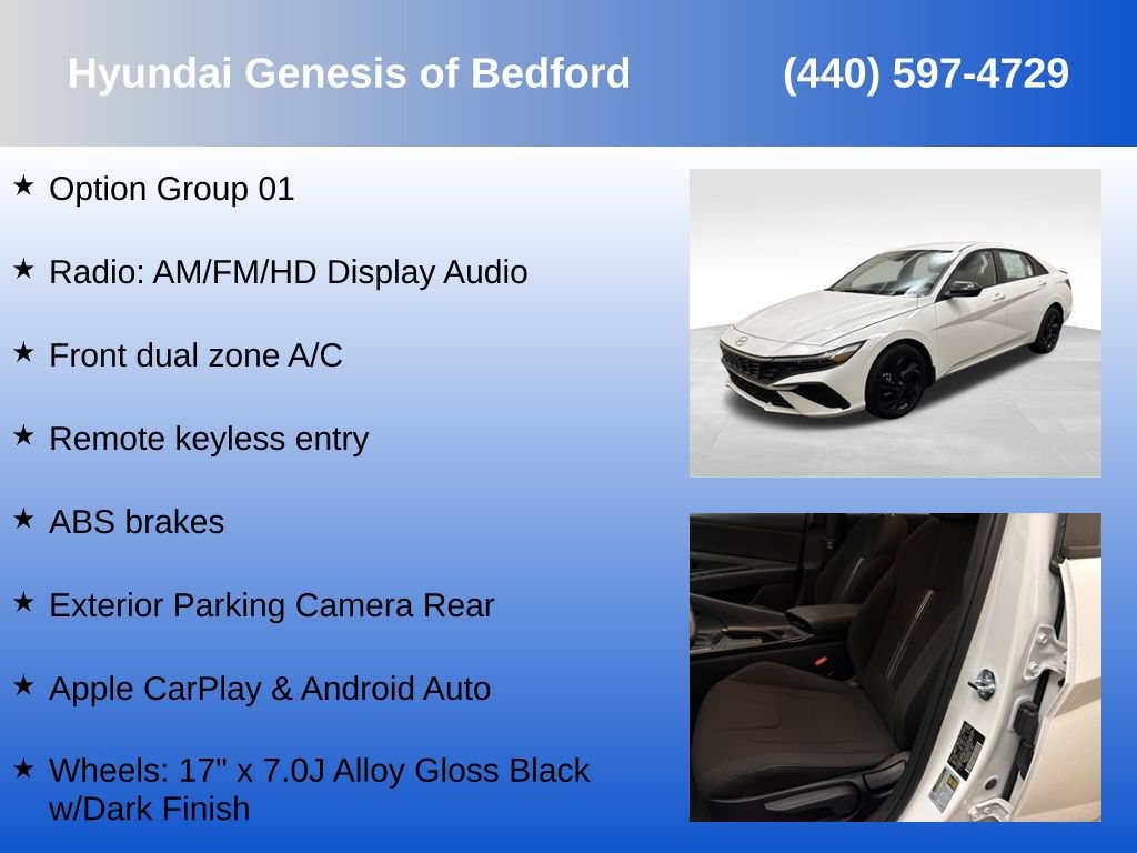 Certified 2026 Hyundai Elantra Sport FWD image 7