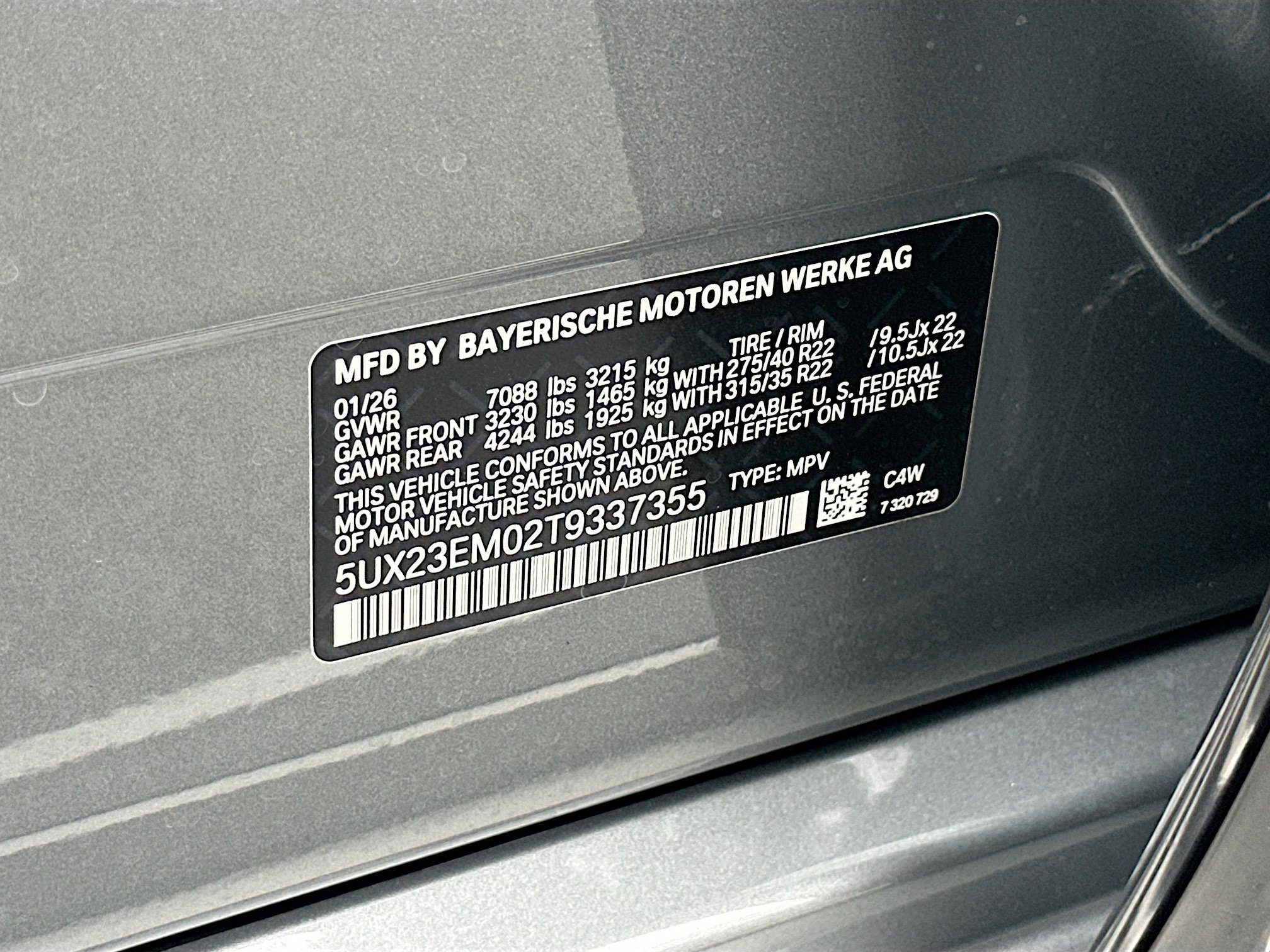 New 2026 BMW X7 xDrive40i image 28