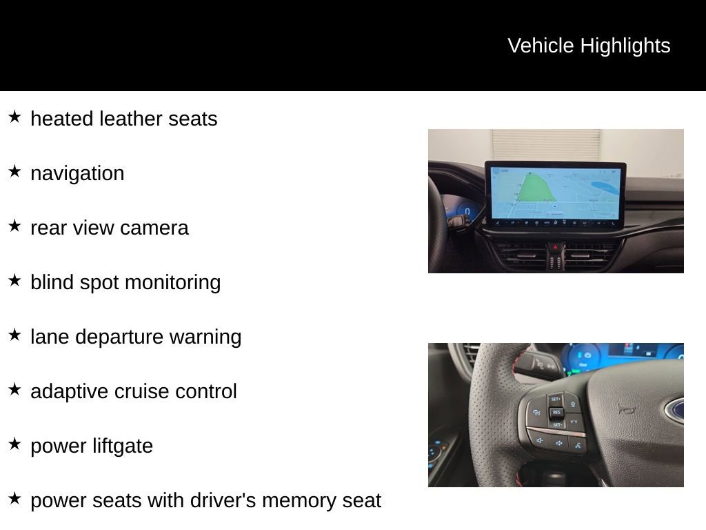 New 2024 Ford Escape ST-Line Select w/ Tech Pack #2 AWD/4WD image 11