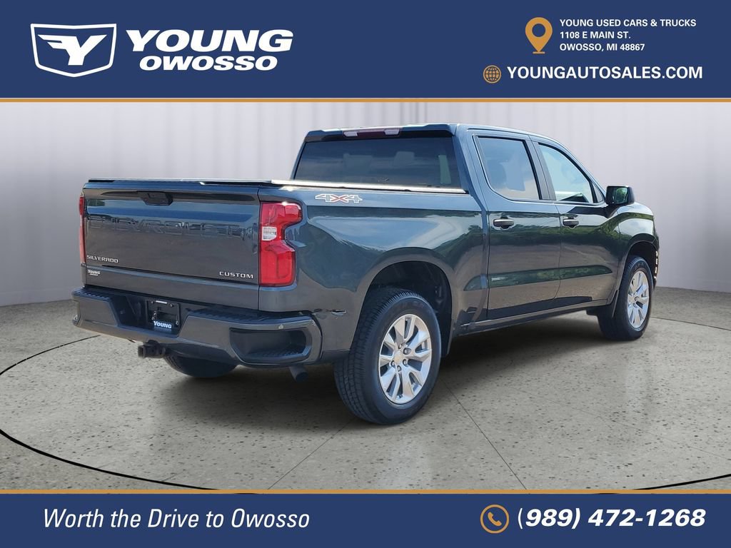 Certified 2020 Chevrolet Silverado 1500 Custom w/ Custom Value Package AWD/4WD image 3
