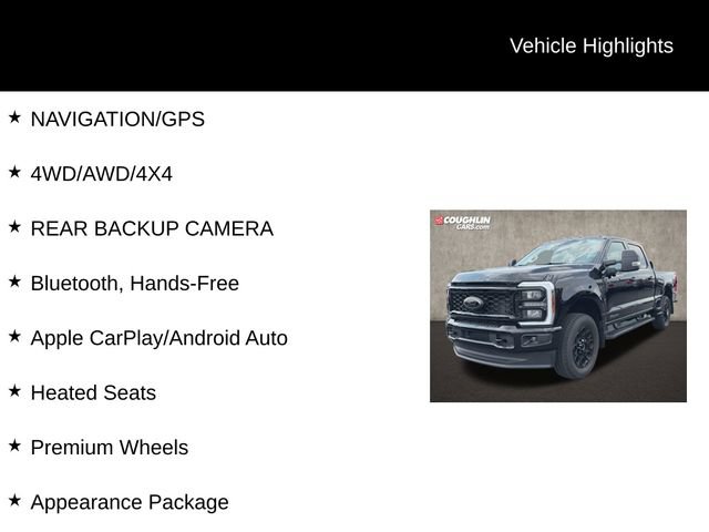 Used 2025 Ford F350 XLT w/ Black Appearance Package AWD/4WD image 2