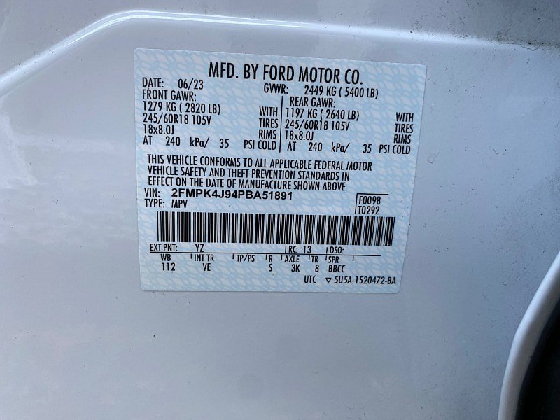 Certified 2023 Ford Edge SEL w/ Convenience Package AWD/4WD image 64