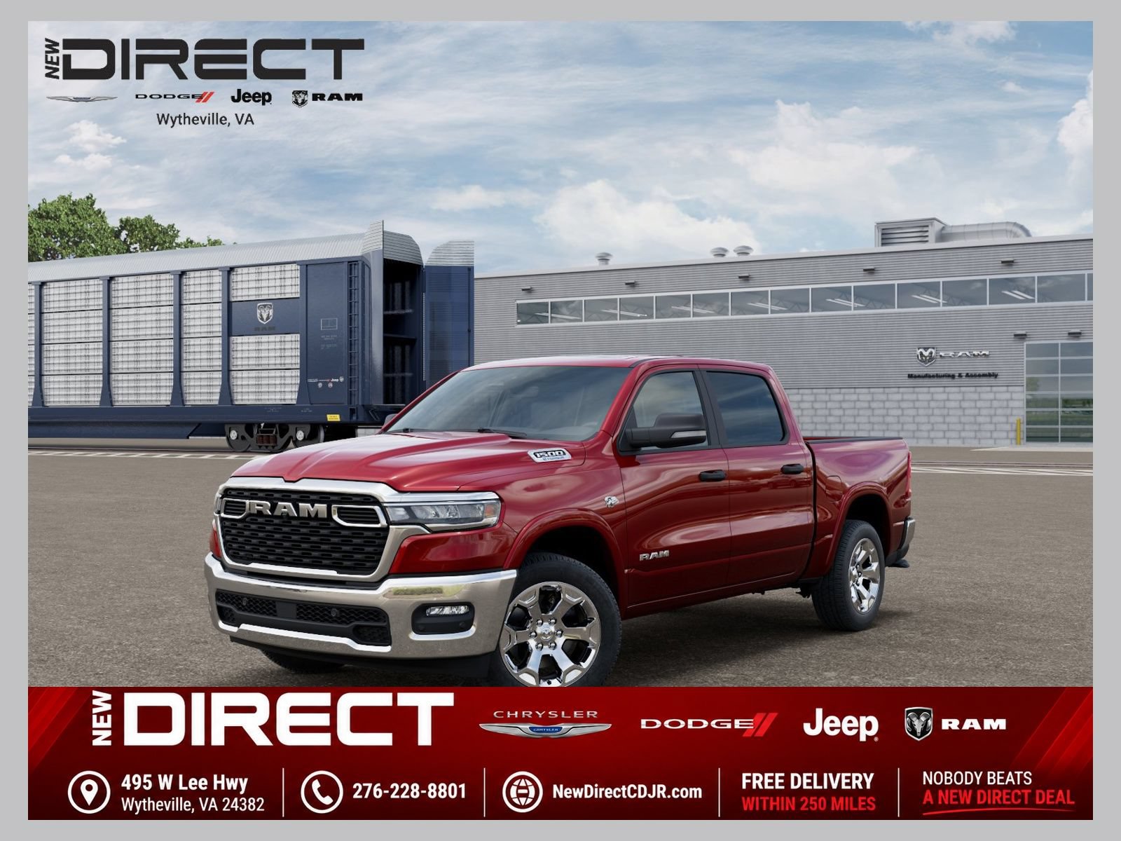 New 2027 RAM 1500 4x4 Crew Cab