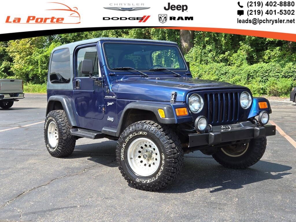 Used 2002 Jeep Wrangler Sport