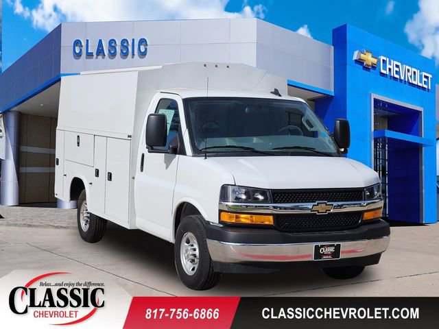 New 2025 Chevrolet Express 3500 w/ Power Convenience Package RWD image 1