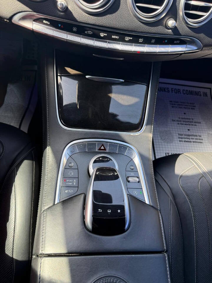 Used 2015 Mercedes-Benz S 63 AMG 4MATIC Coupe w/ Driver Assistance Package image 92