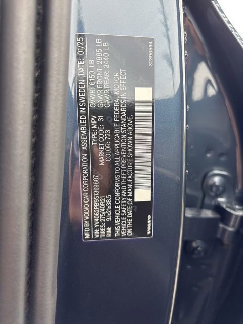 Used 2025 Volvo XC90 B6 Plus AWD/4WD image 30