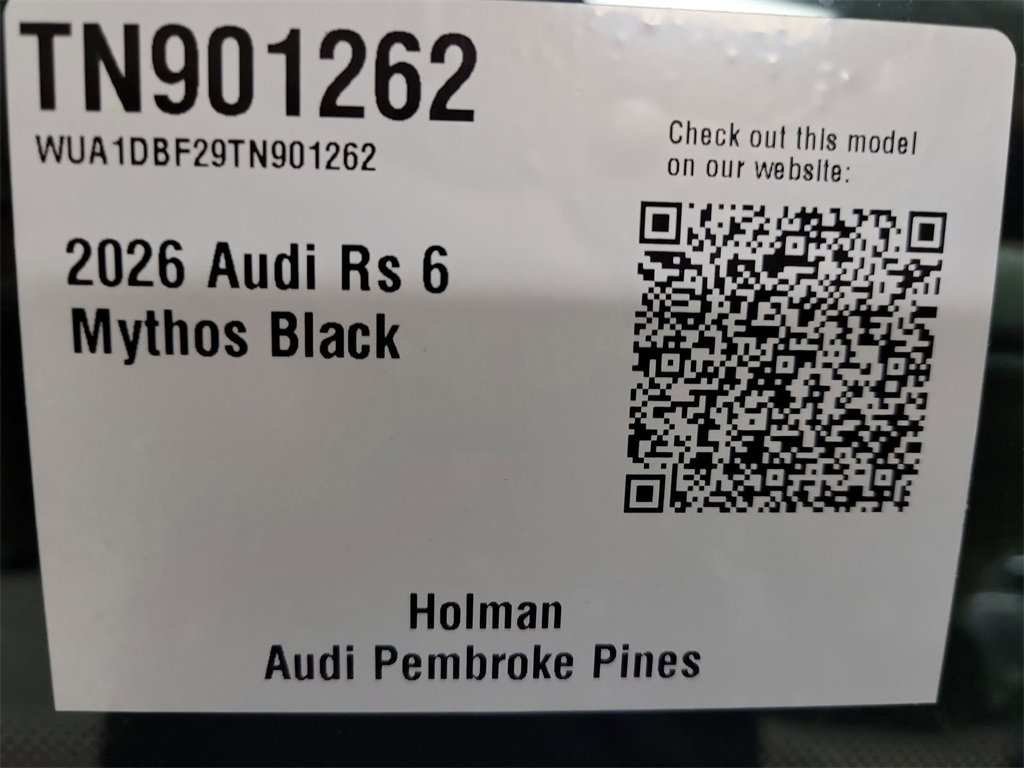 New 2026 Audi RS 6 performance image 20