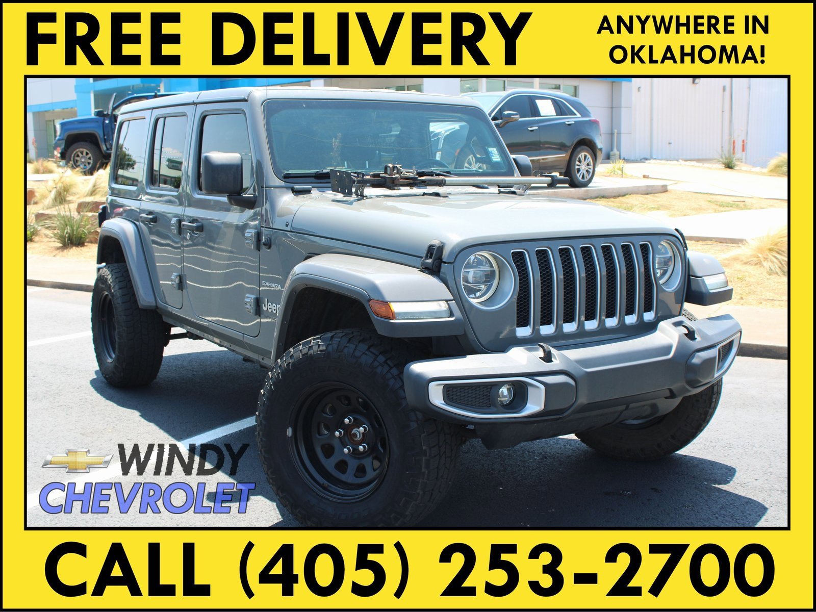 Used 2019 Jeep Wrangler Unlimited Sahara w/ LED Lighting Group