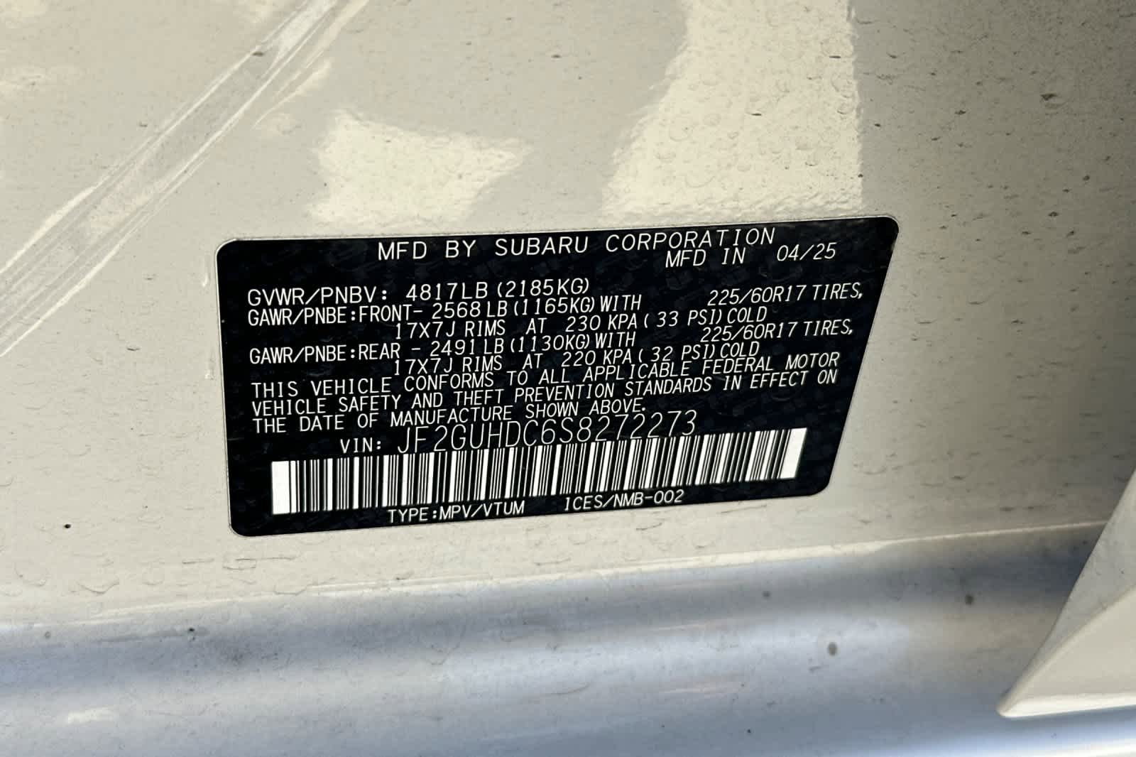 Used 2025 Subaru Crosstrek 2.0i Premium AWD/4WD image 28