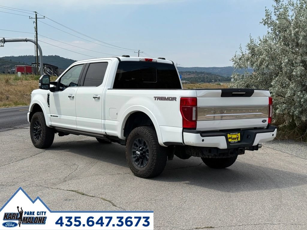 Used 2022 Ford F350 Platinum w/ Tremor Off-Road Package AWD/4WD image 3
