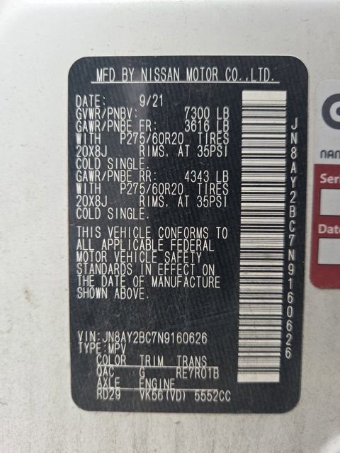 Used 2022 Nissan Armada SL image 29