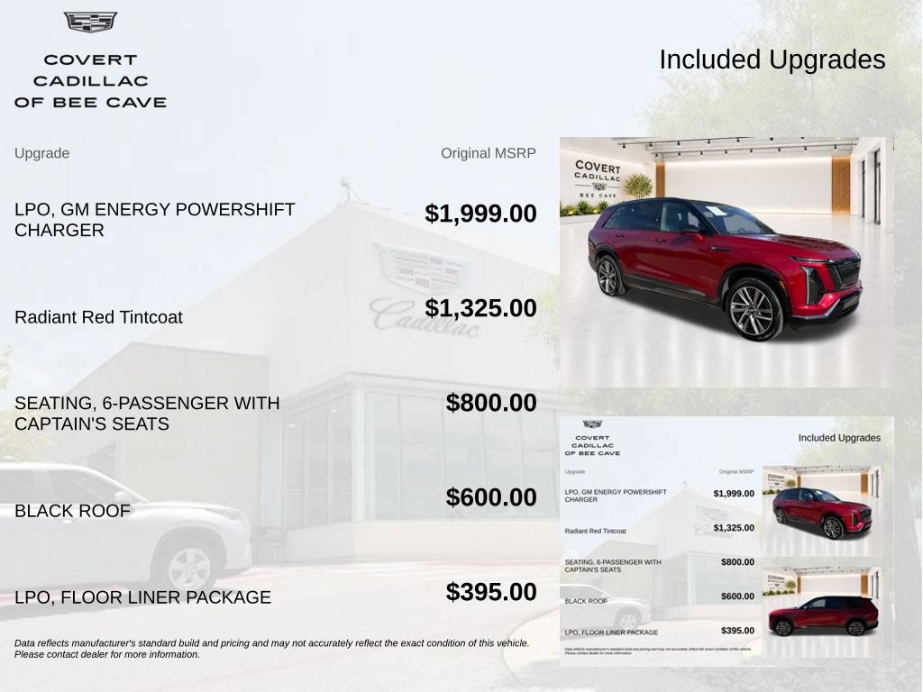 Used 2026 Cadillac Vistiq Sport w/ LPO, Floor Liner Package AWD/4WD image 9