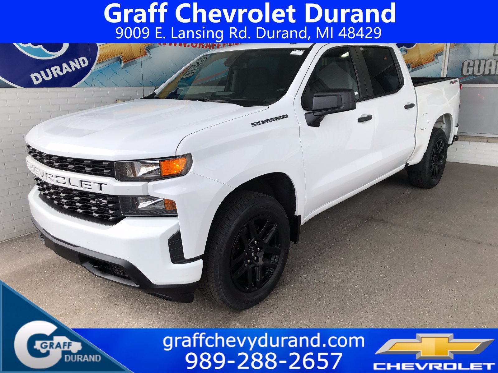 Used 2021 Chevrolet Silverado 1500 Custom w/ Rally Edition AWD/4WD image 1