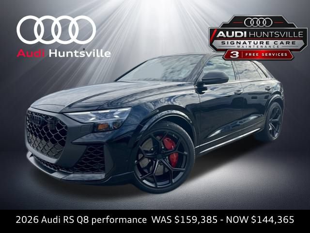 New 2026 Audi RS Q8 performance
