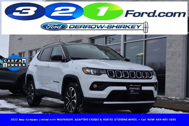 Used 2022 Jeep Compass Limited w/ Sun and Sound Group